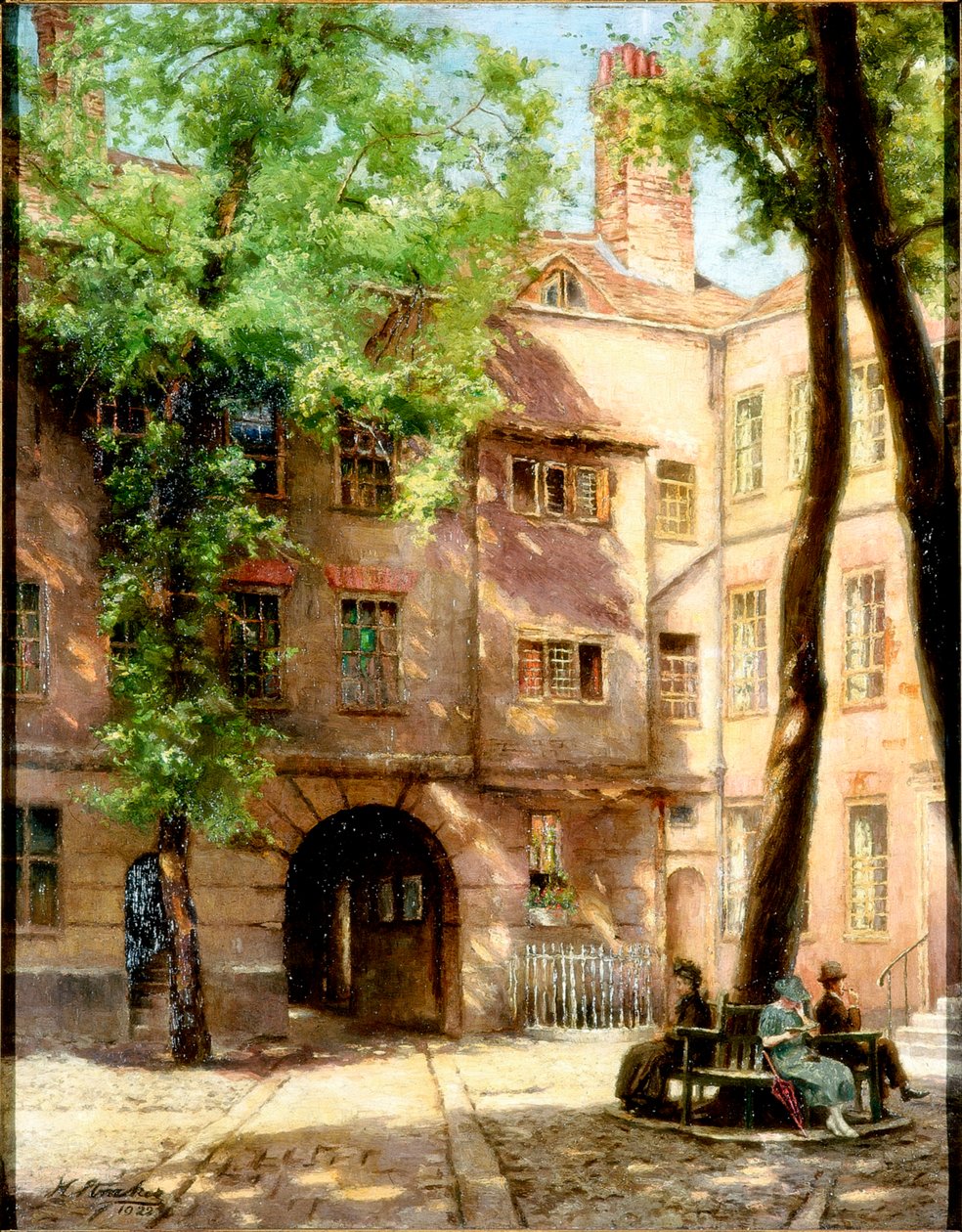 Hannover Square, 1922 af Henry Straker