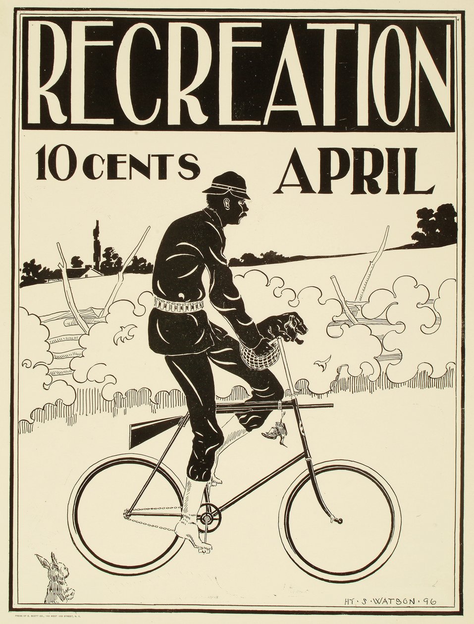 Fritid, april af Henry Sumner Watson
