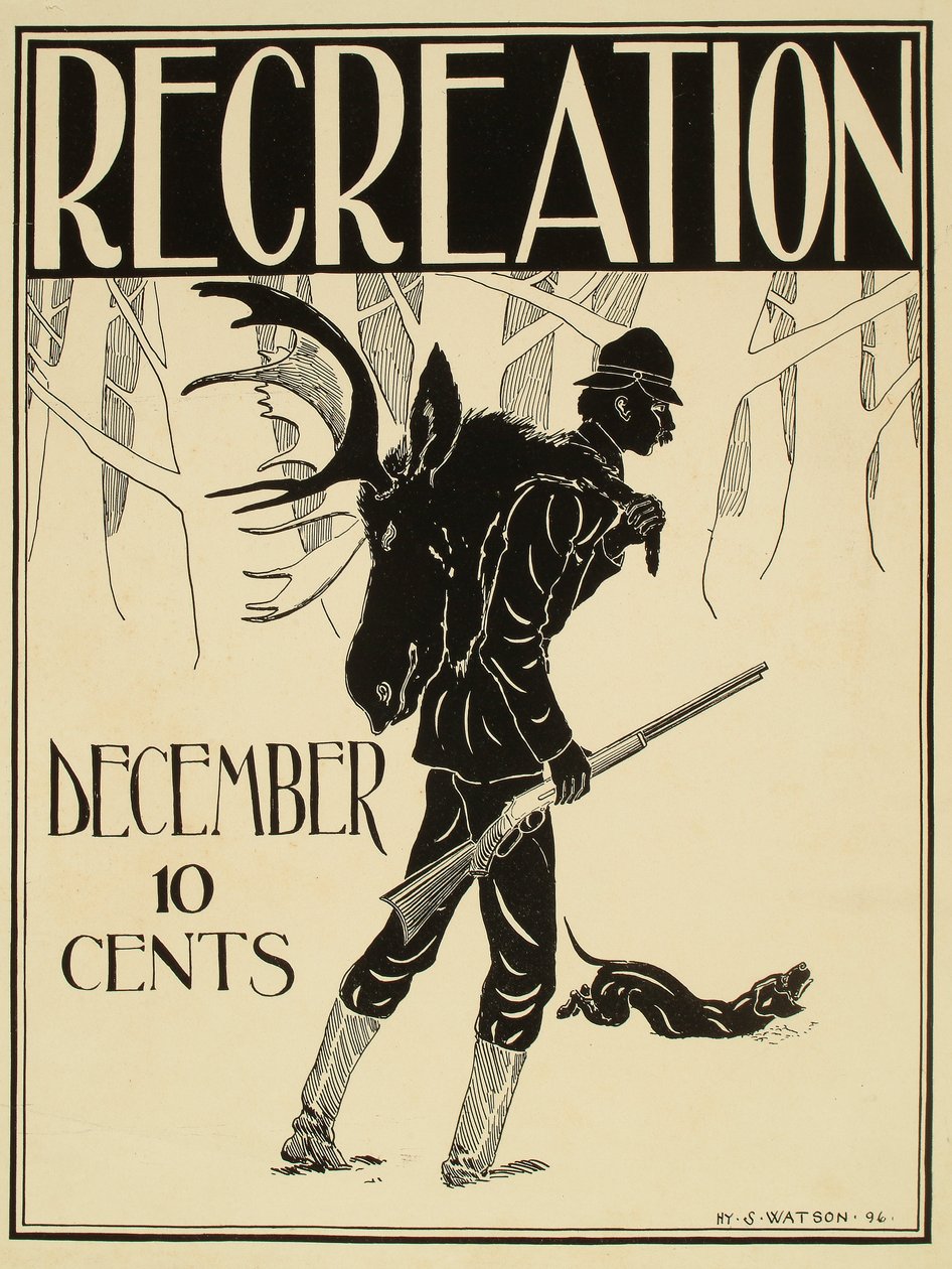 Rekreation, december af Henry Sumner Watson