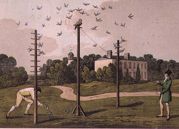 Owling, graveret af I. Clark, pub. af T. McLean, London af Henry Thomas (after) Alken