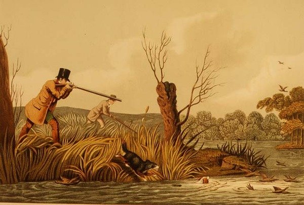"Flacker Shooting", udgivet af Thomas McLean af Henry Thomas Alken
