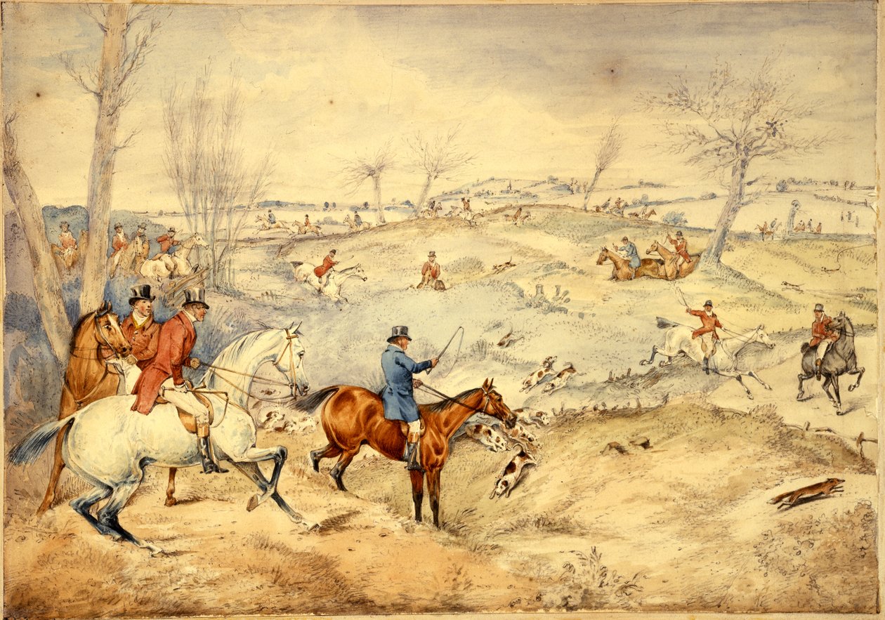 Jagtscener: Tally-Ho af Henry Thomas Alken