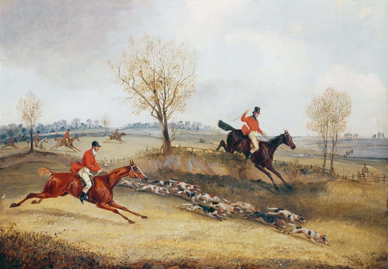 Over Hegnet af Henry Thomas Alken