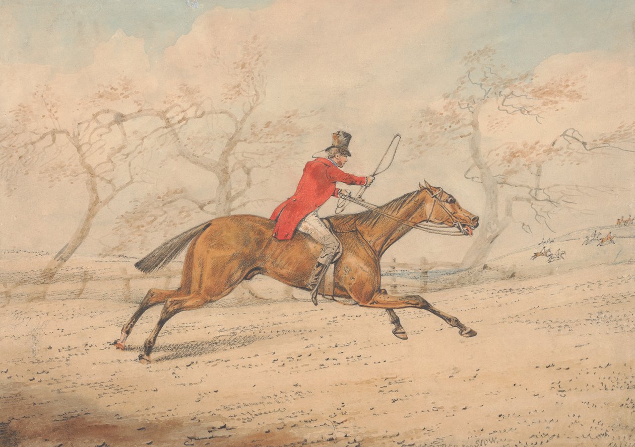 „Snarere for langsomt“ af Henry Thomas Alken