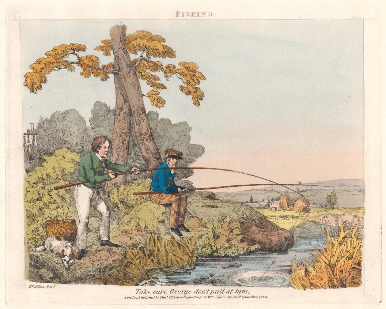 Sæt på tolv [Scener fra mester Georges liv] af Henry Thomas Alken