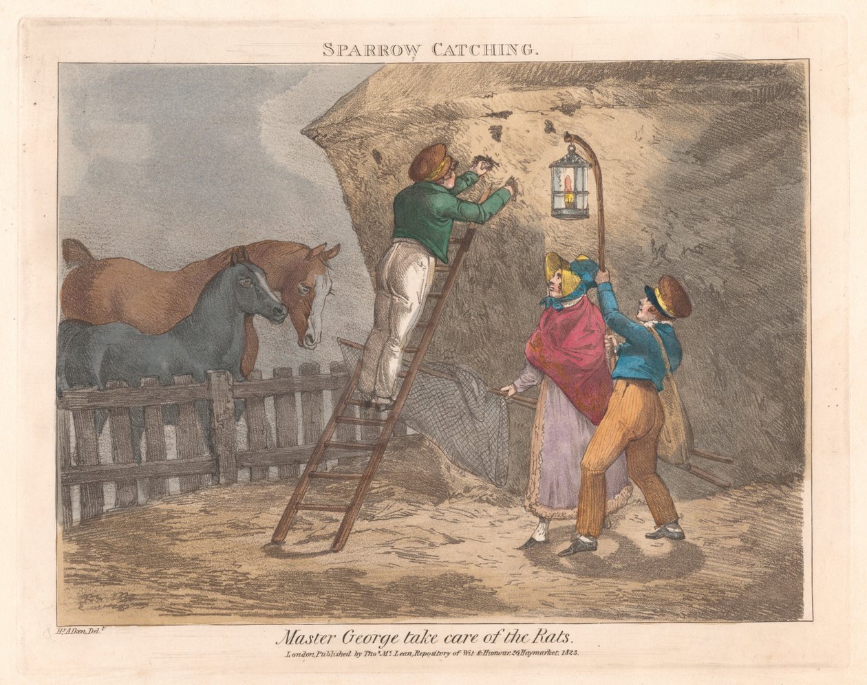 Sæt på tolv [Scener fra mester Georges liv] af Henry Thomas Alken