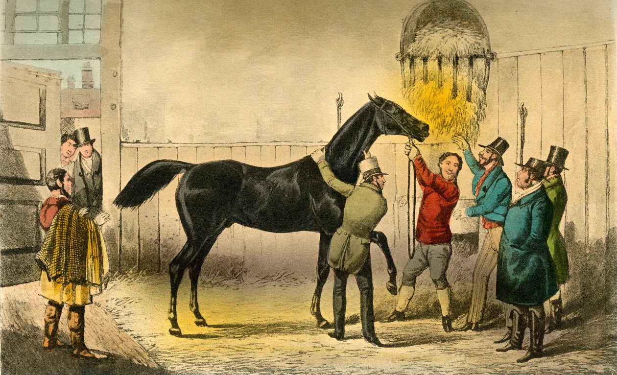 Baronen vil sin våde, 1838 af Henry Thomas Alken
