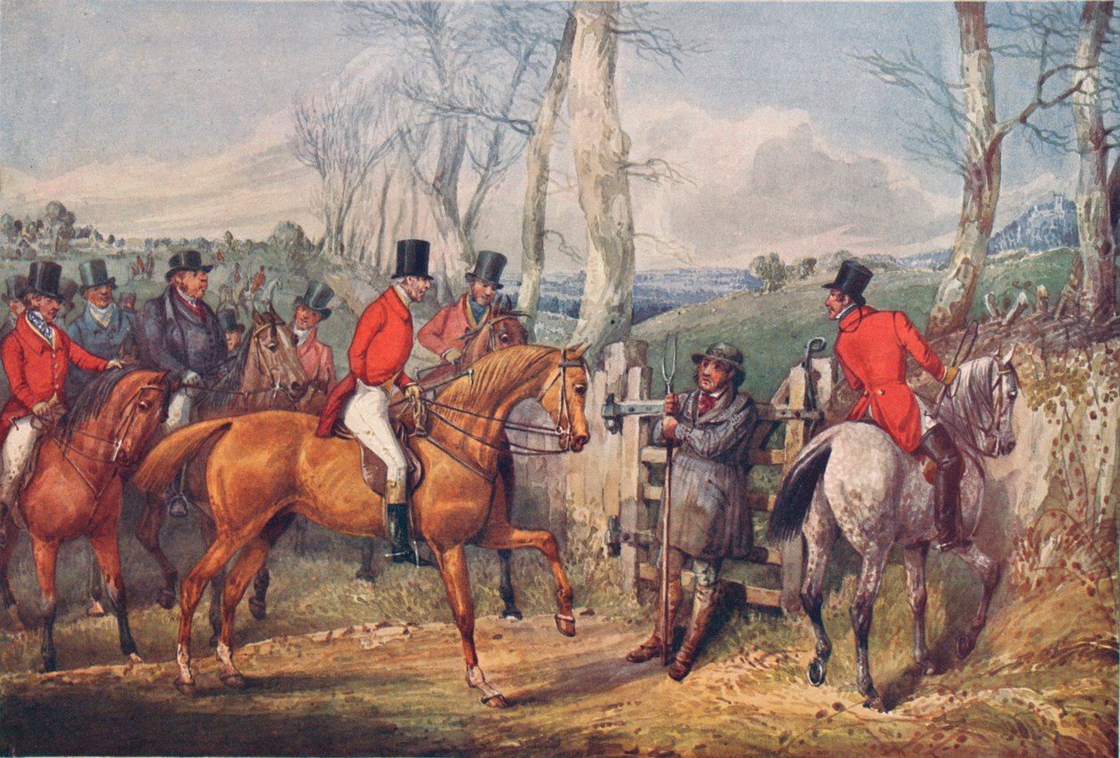 Hertugen af Wellington og Hodge, 1906 af Henry Thomas Alken