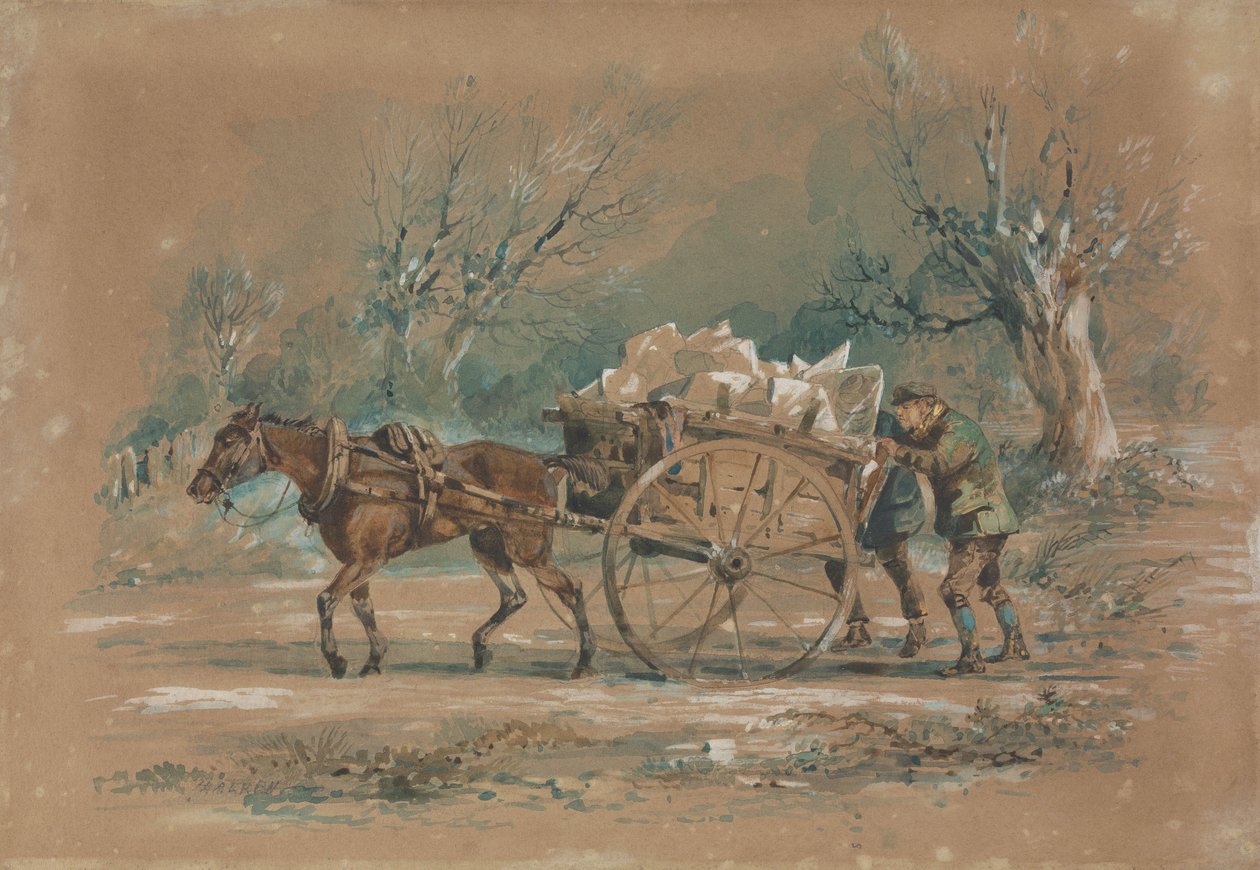 Isvognen af Henry Thomas Alken