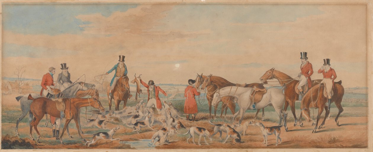 Jagten i Leicestershire - Døden af Henry Thomas Alken