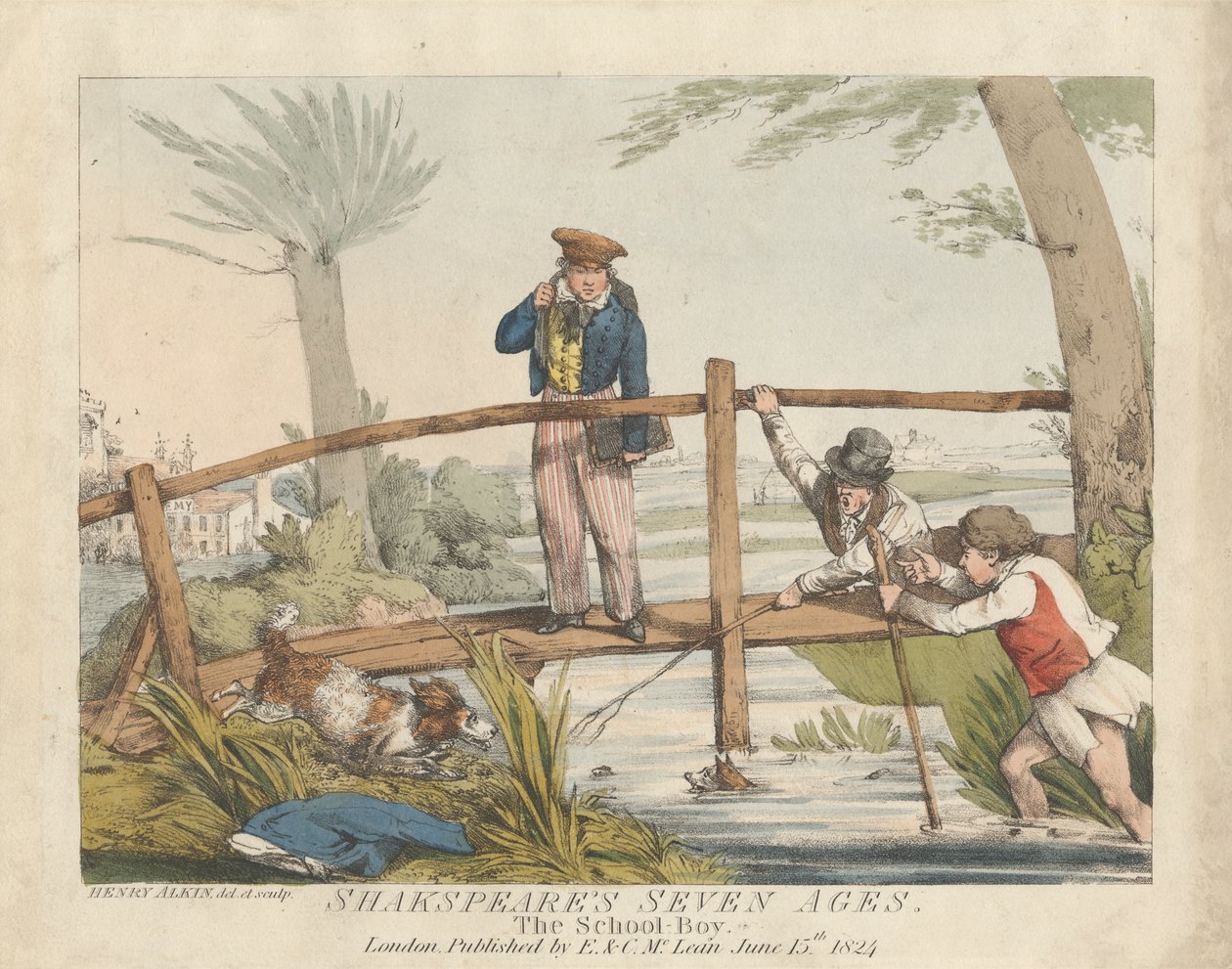 Skoledrengen af Henry Thomas Alken