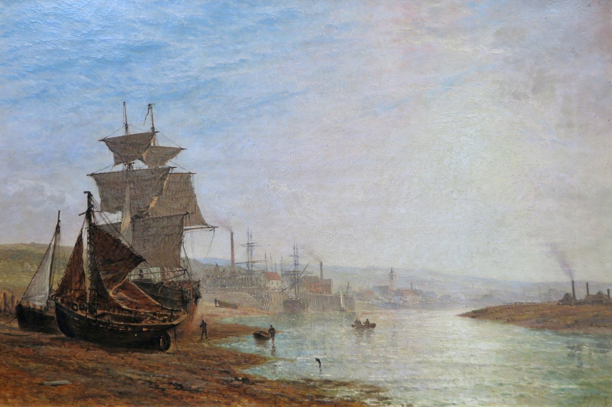 Lavvande nær Shoreham, Sussex af Henry Thomas Dawson