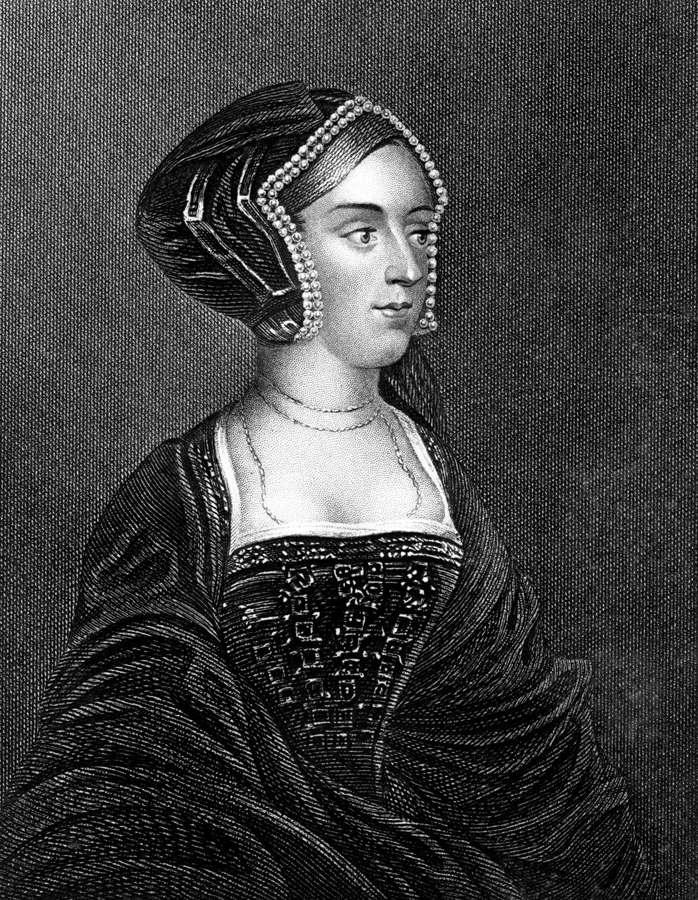 Anne Boleyn, anden hustru til Henry VIII, 1800-tallet. af Henry Thomas Ryall