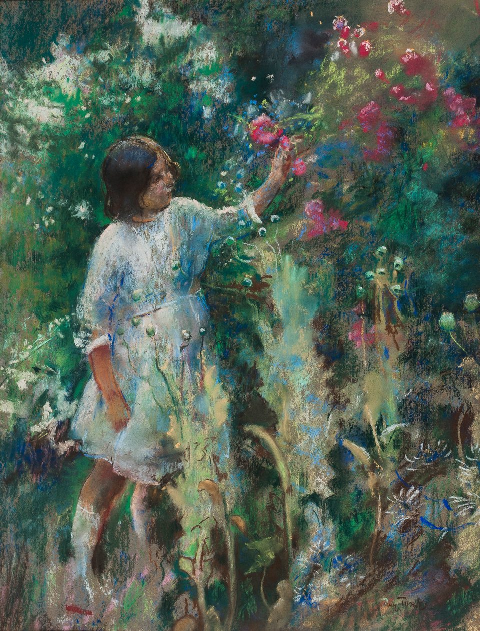 I haven, ca.1900 af Henry Tonks