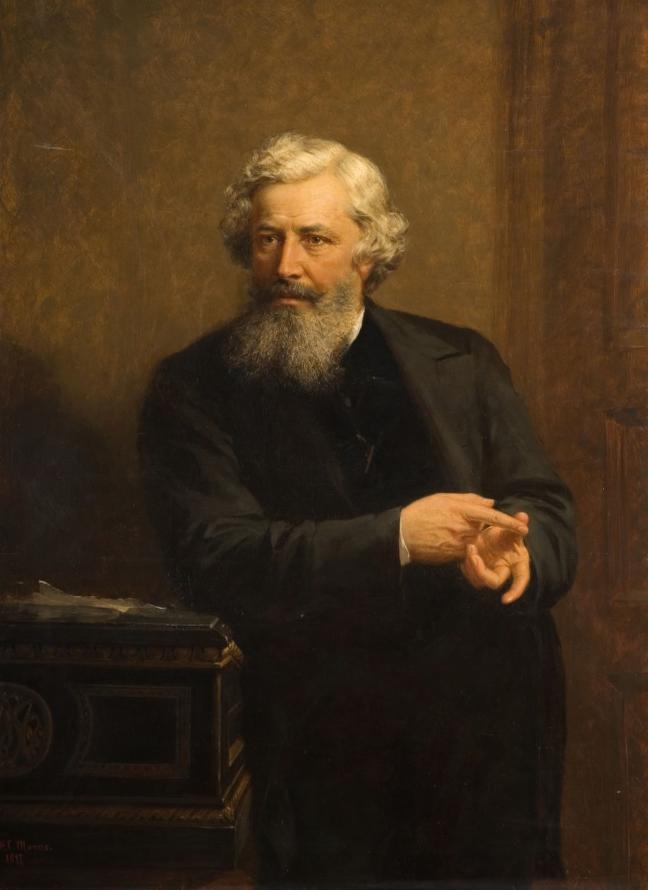 Portræt af George Dawson, 1877. af Henry Turner Munns
