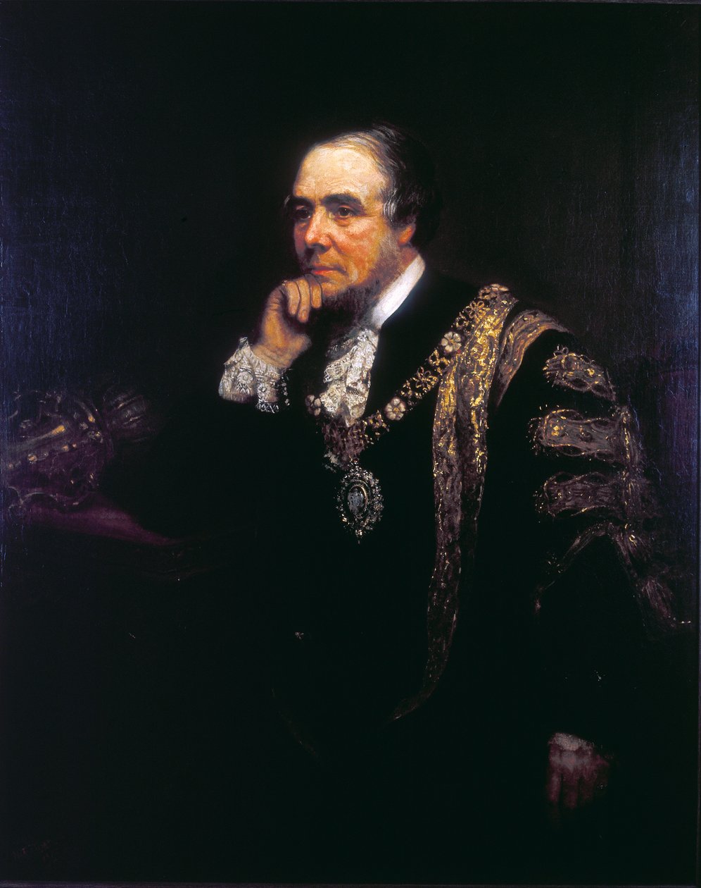 Sir Thomas Dakin. 1871 af Henry Turner Munns