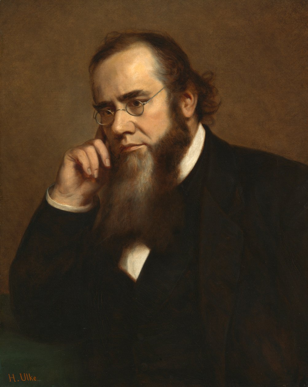 Edwin McMasters Stanton, 1872. af Henry Ulke