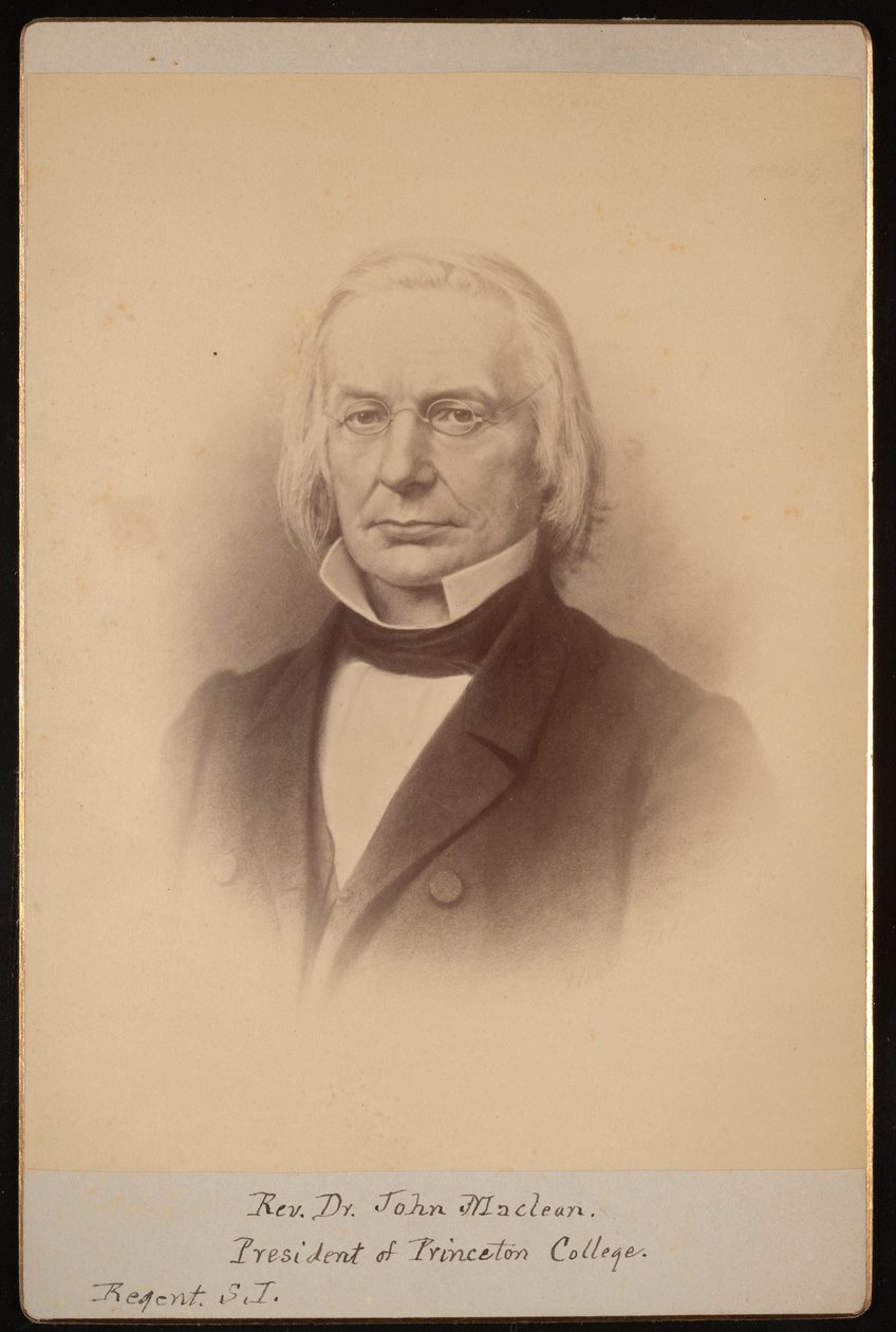 Portræt af John Maclean 1800-1886, cirka 1882. af Henry Ulke