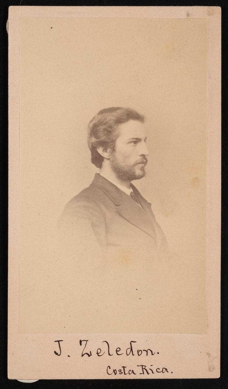 Portræt af Jose Castulo Zeledon 1846-1923, 1868. af Henry Ulke