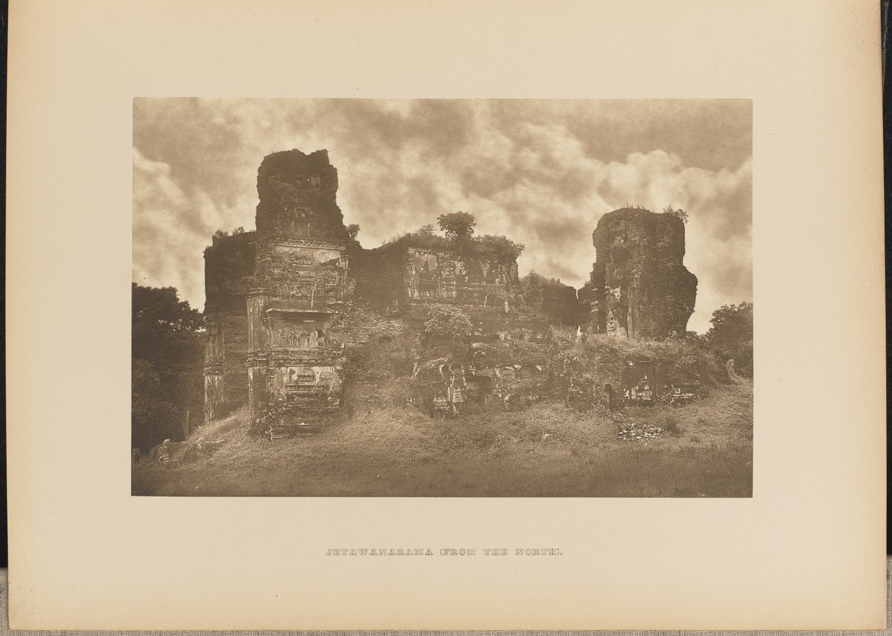 Jetawanarama fra nord af Henry W. Cave