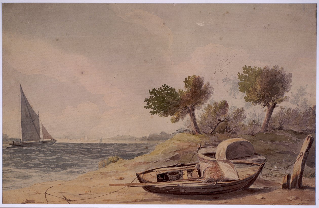 I nærheden af Battersea, London, 1818. af Henry Walter