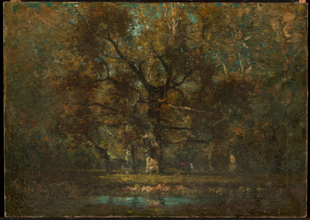 Egetræ af Henry Ward Ranger