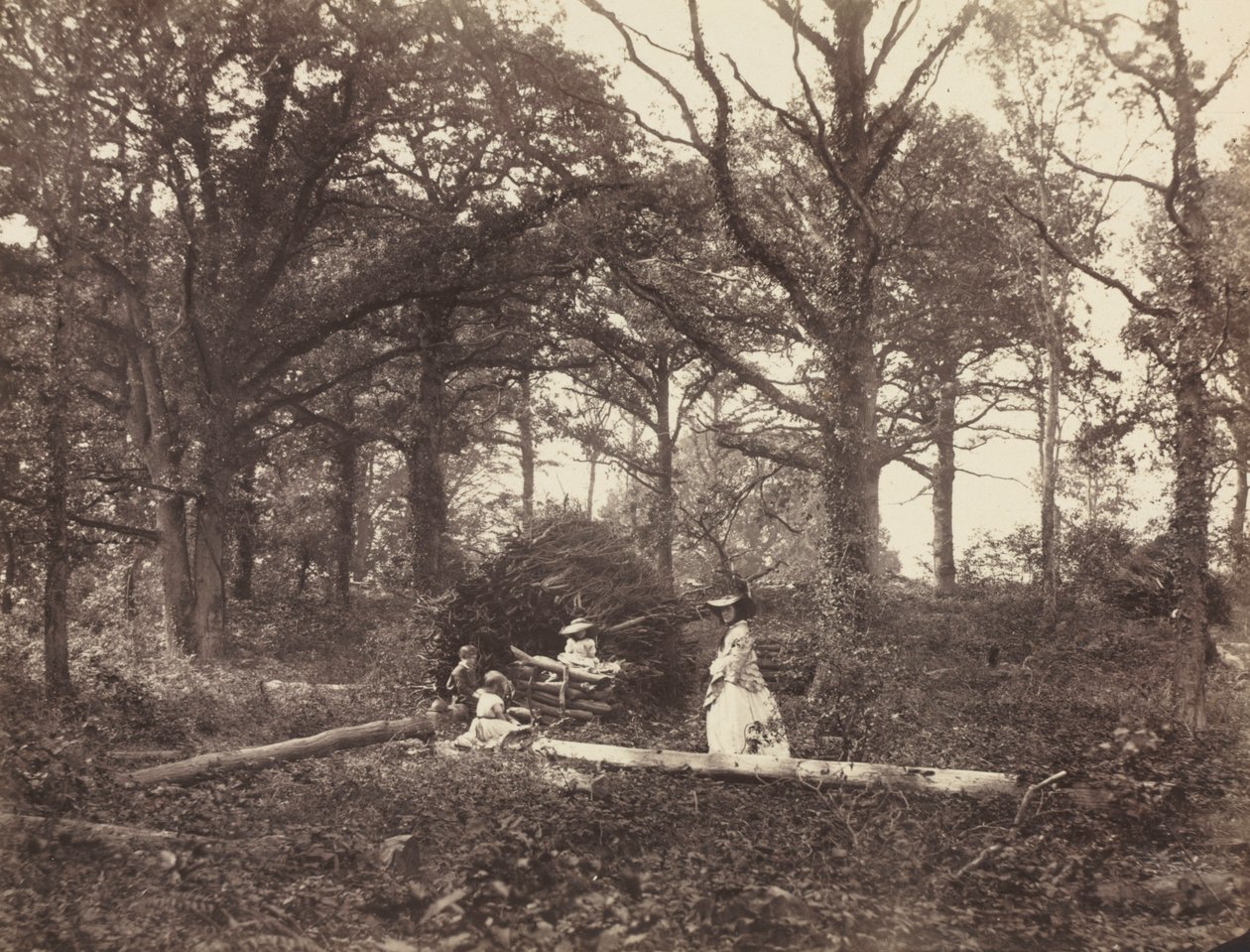 Landskab, 1856. af Henry White