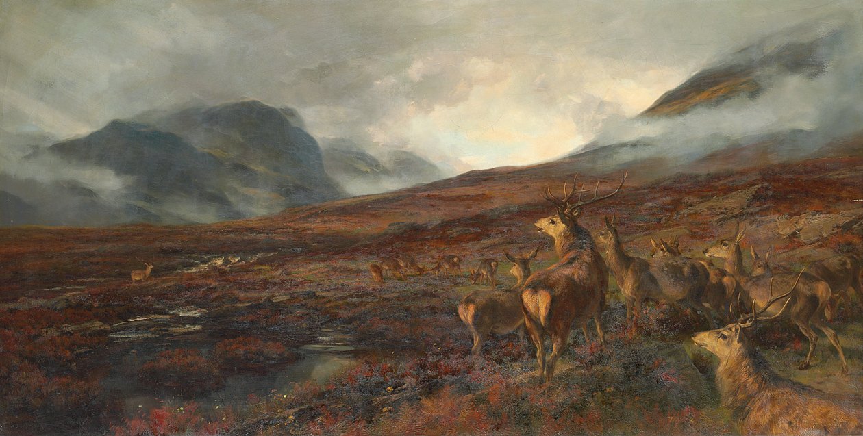 Tilgangen til Bealach-na-Ba, Applecross af Henry William Banks Davis