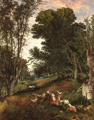 Mod Aften i Skoven af Henry William Banks Davis