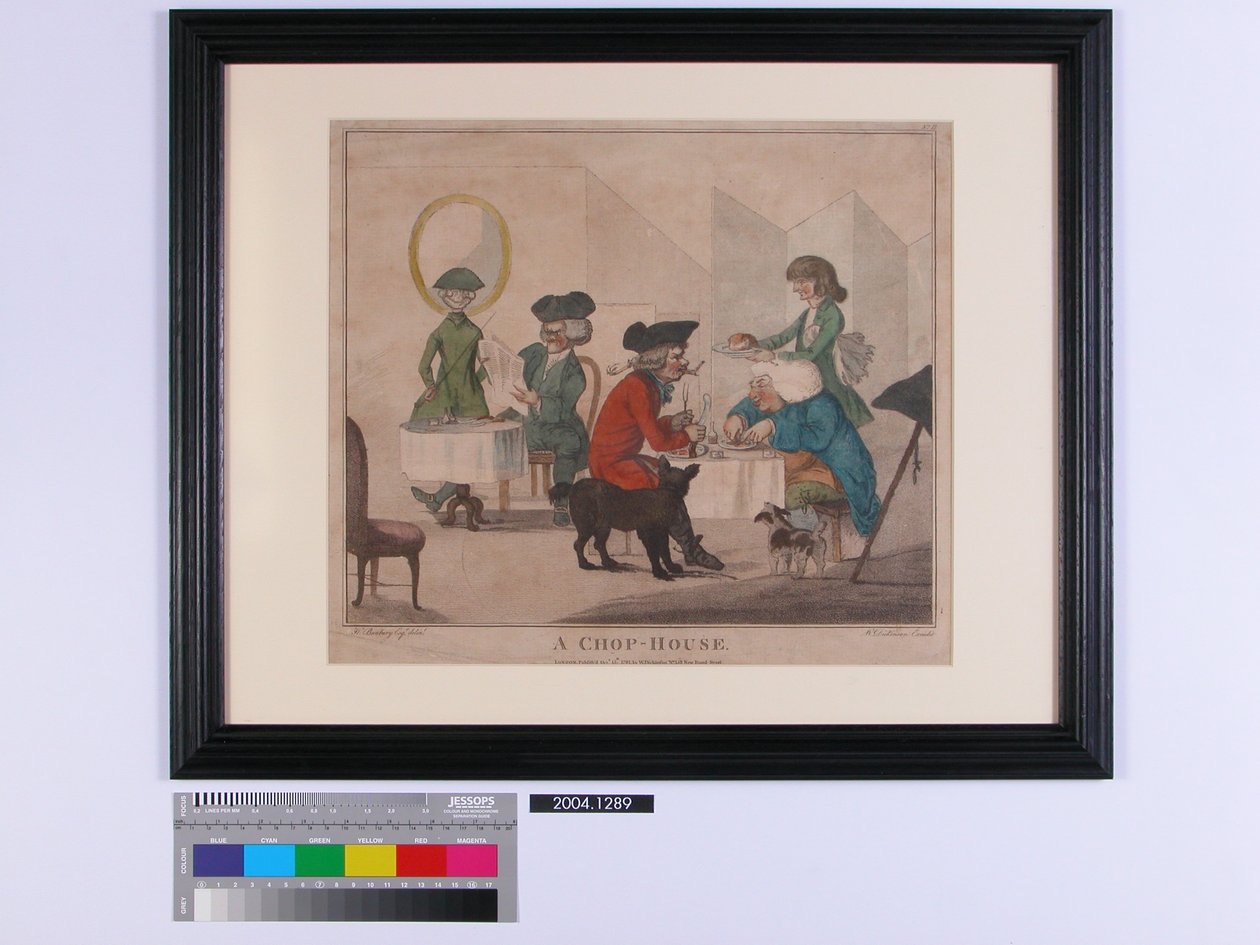 Et Chop House, 1781 af Henry William Bunbury