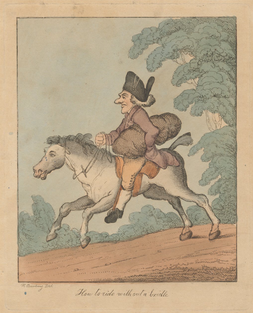 Sådan rider du uden tøjle af Henry William Bunbury
