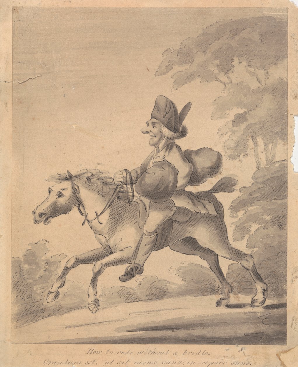 Sådan rider du uden tøjle af Henry William Bunbury