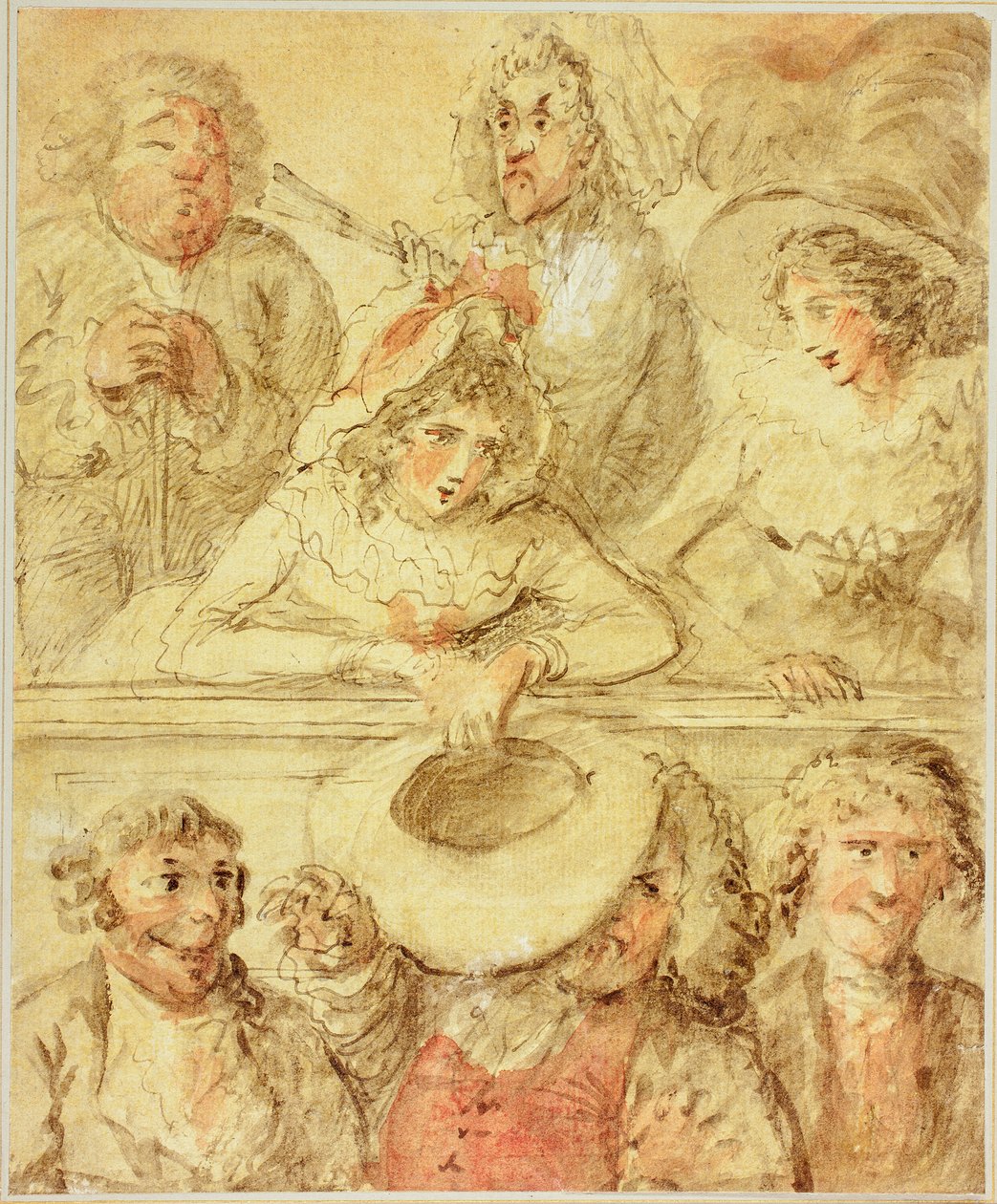 I galleriet af Henry William Bunbury
