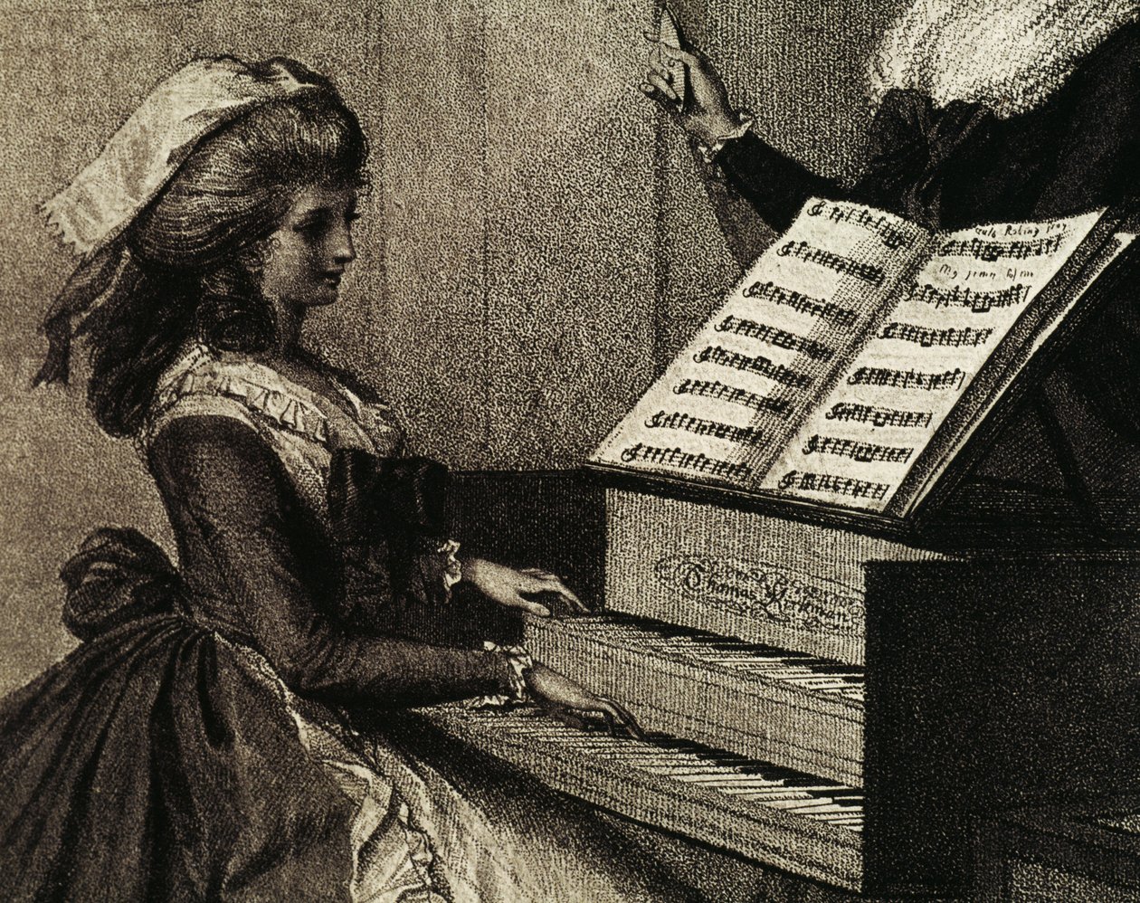 Musiikkitunti af Henry William Bunbury