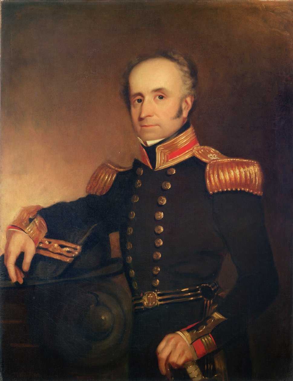 Kaptajn Thomas Dickinson (1786-1854) af Henry William Pickersgill