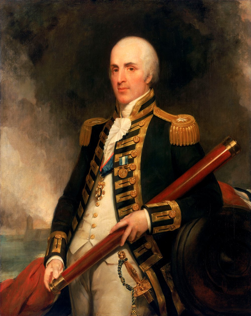 Kontreadmiral Sir Alexander John Ball (1757-1809) af Henry William Pickersgill