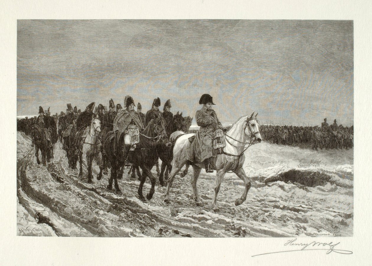 1814-kampagnen i Frankrig af Henry Wolf
