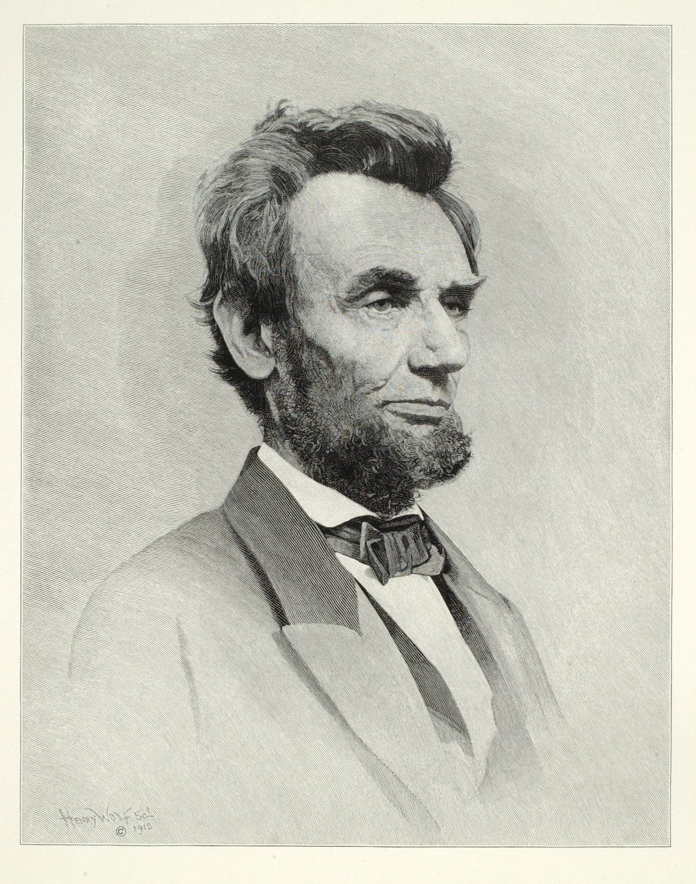 Abraham Lincoln af Henry Wolf