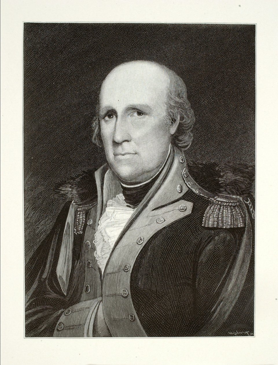 General George Rogers Clark af Henry Wolf