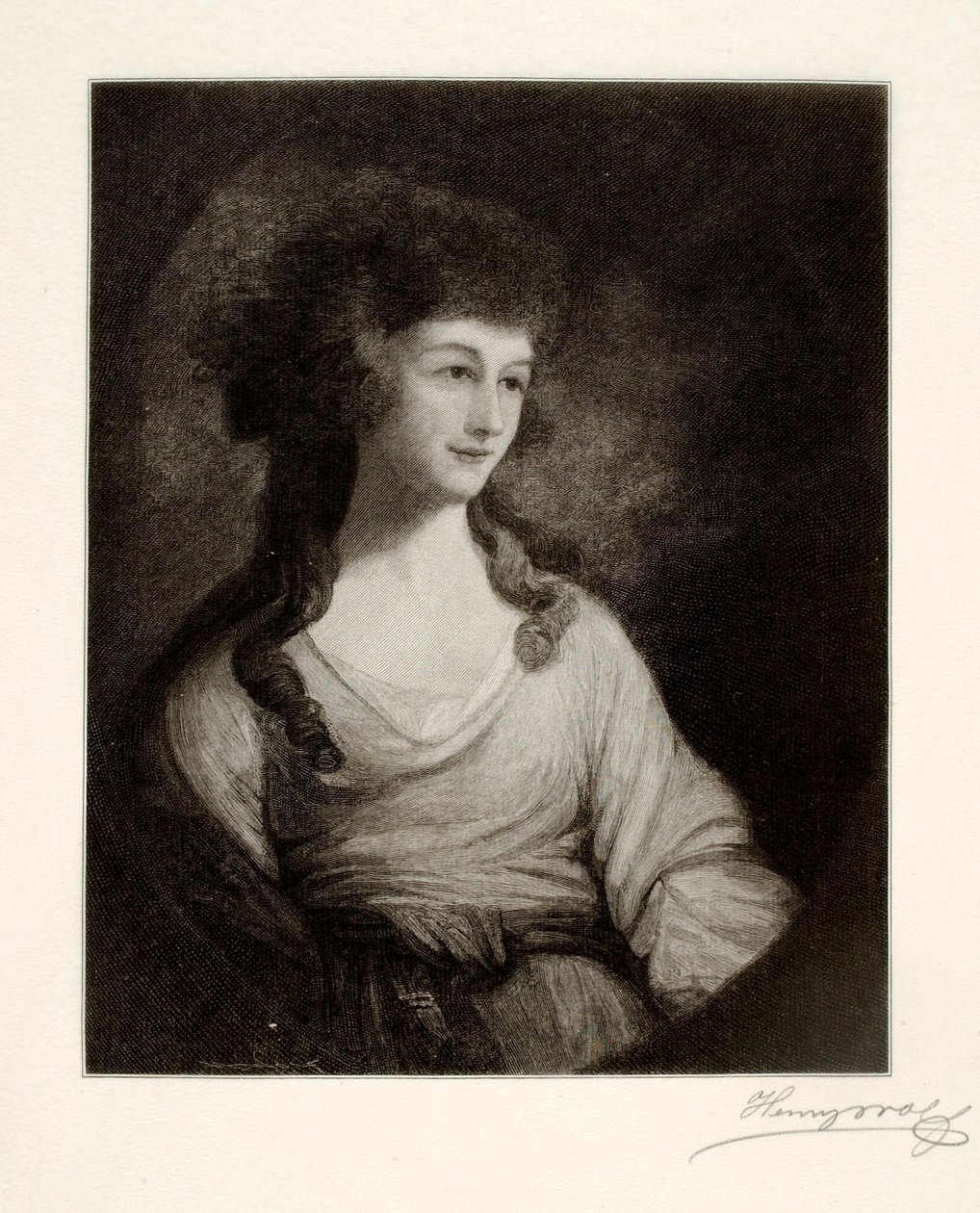 Jane Eyton af Henry Wolf