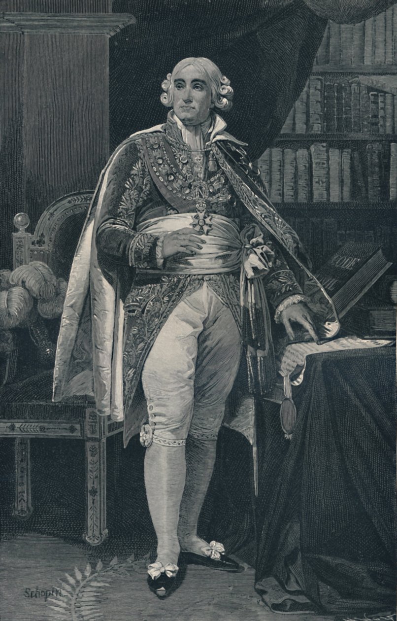 Jean-Jacques-Régis De Cambacérès - hertug af Parma, c1800, 1896 af Henry Wolf