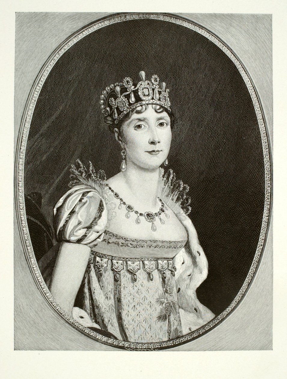 Josephine som kejserinde af Henry Wolf