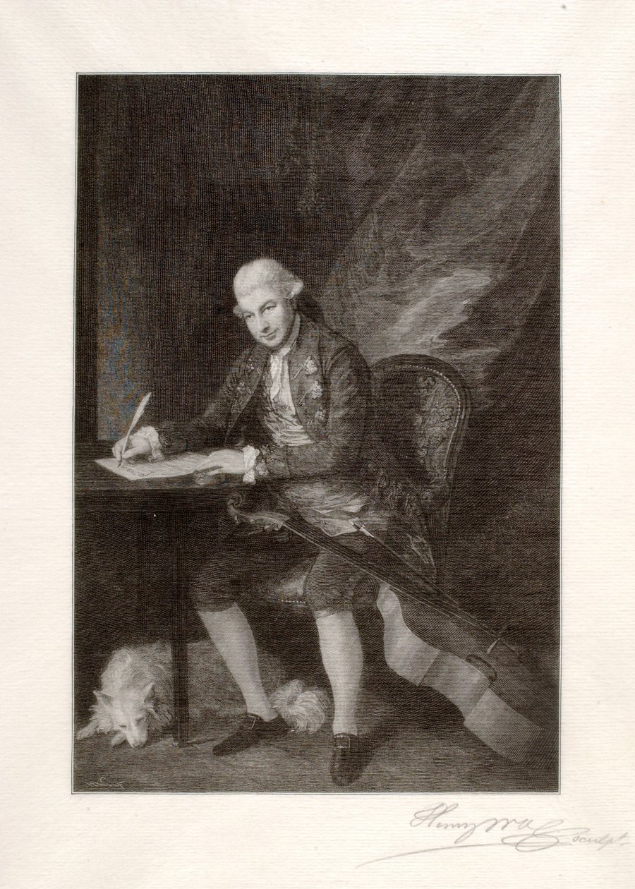 Karl Friedrich Abel af Henry Wolf