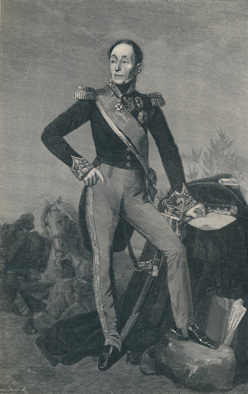 Marskal Emmanuel, Marquis De Grouchy, c1834, 1896 af Henry Wolf
