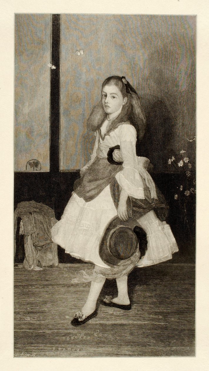 Miss Alexander (Pigen i hvidt) af Henry Wolf