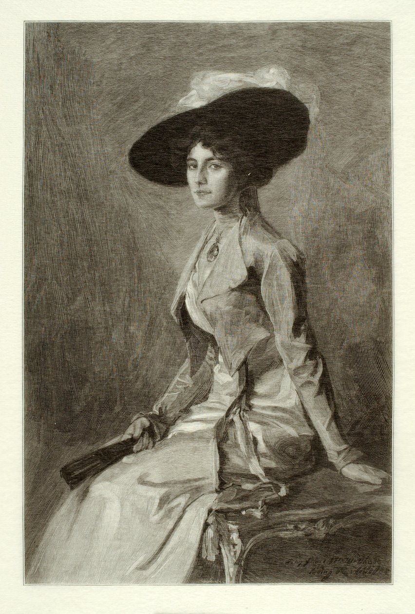 Miss Alice Chase af Henry Wolf