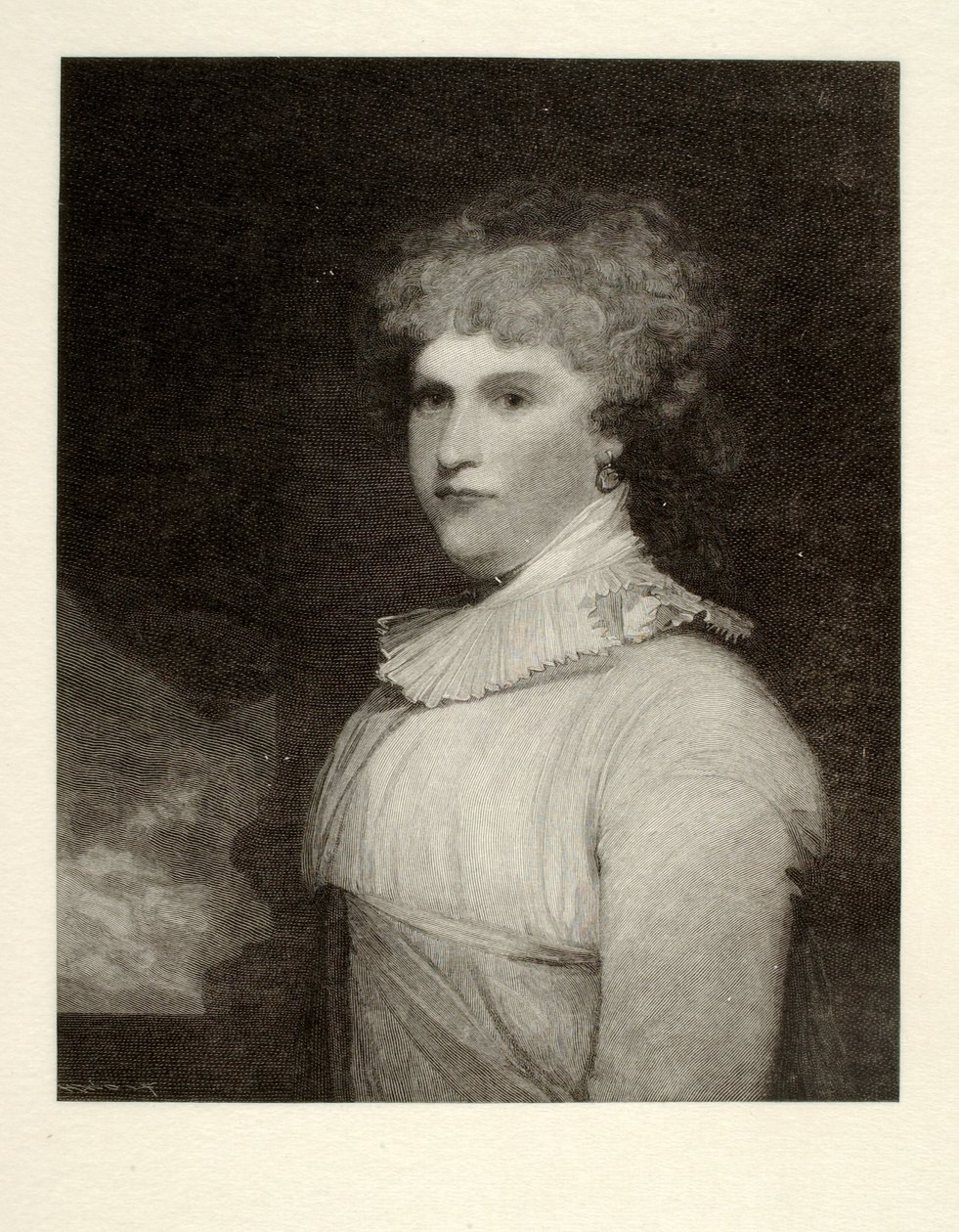 Fru Peter Meircken (Maria Snowden) af Henry Wolf