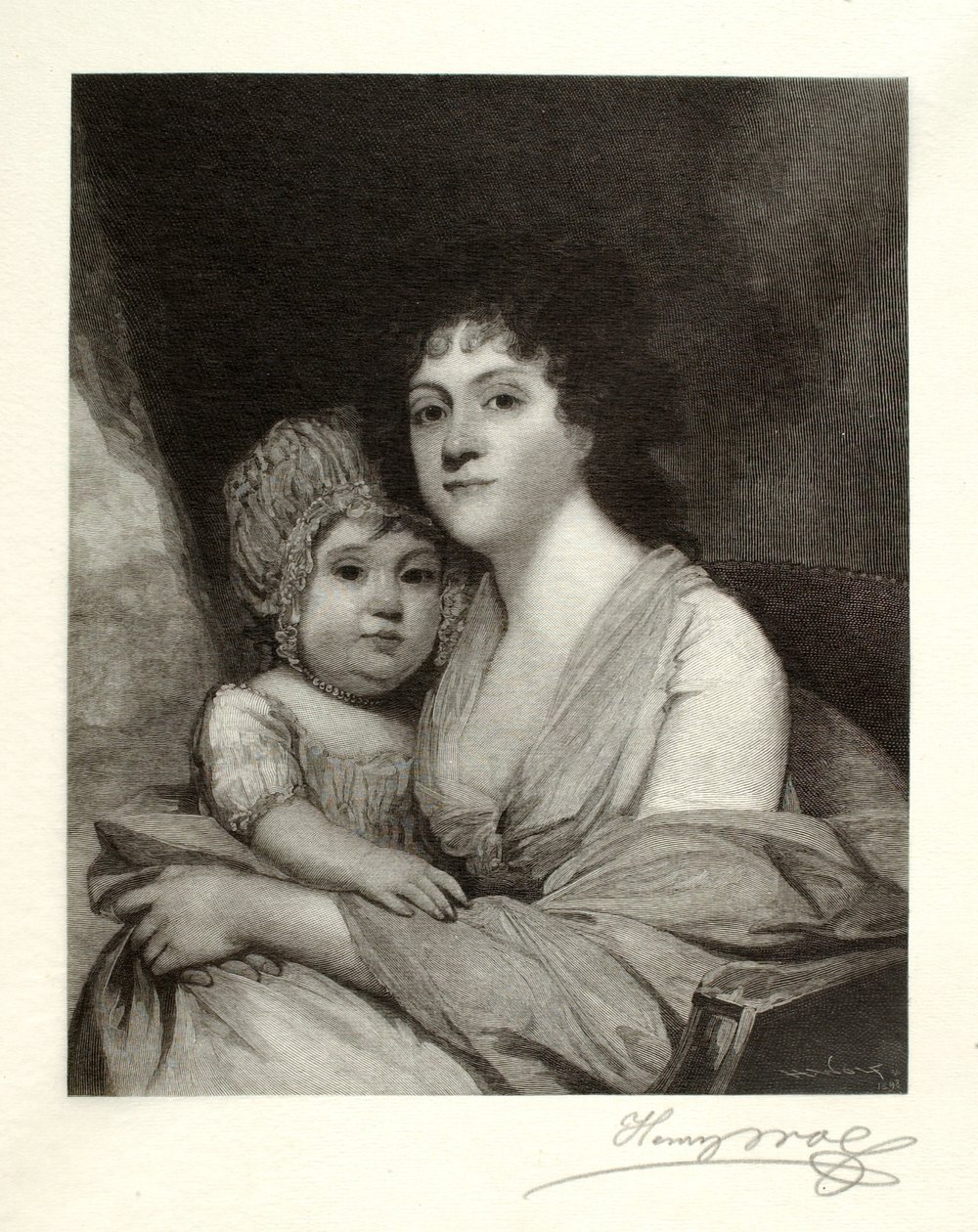 Fru Samuel Gatliff af Henry Wolf