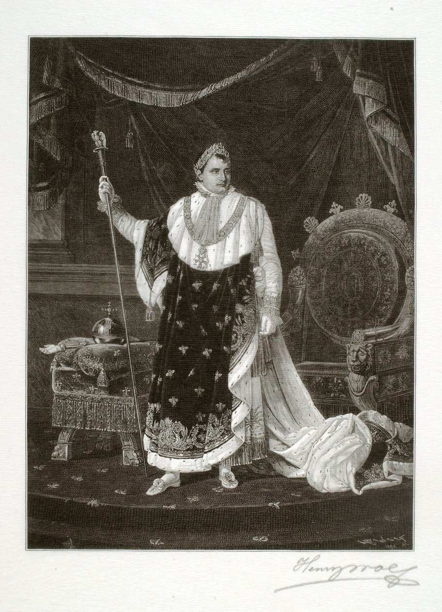 Napoleon som kejser af Henry Wolf