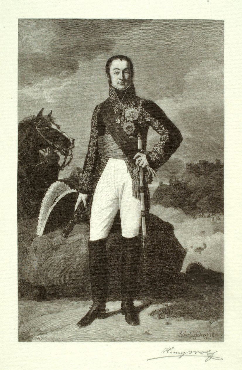 Nicolas Charles Oudinot af Henry Wolf